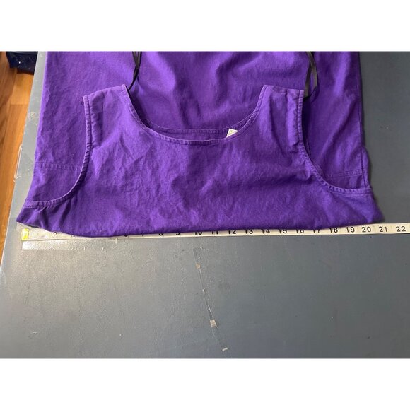 Linen BlendSag Harbor Dress 16 and Cardigan    Embroidered Boho Beach Coastal - Picture 4 of 16